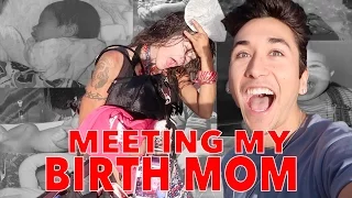 MEETING MY REAL BIOLOGICAL MOTHER!! (NOT CLICKBAIT)