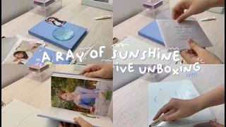 a ray of sunshine - ive season's greetings unboxing