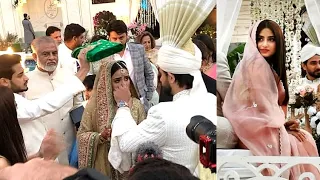 Nikkah & Rukhsati of Saboor Aly & Ali Ansari Official Video | Emotional Crying