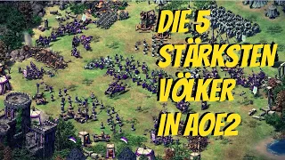 Die 5 stärksten Völker in Age of Empires 2 Definitive Edition!