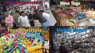 Toys Wholesale Market in Mumbai | Mobile Repairing & Accessories at Manish Market Wholesale Retail |