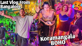 Koramangala Bangalore Nightlife First Experience 🥵 Last Vlog From Bangalore - Dablulifestyle