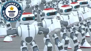 Massive robot dance - Guinness World Records