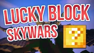 Hypixel & friends | Bearglop & I | Lucky Block Skywars | WOOO!