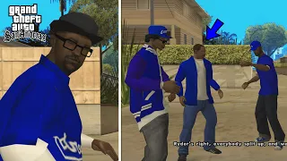 Crips vs SWAT Reuniting The Families Mission in GTA San Andreas! (Real Gangs)