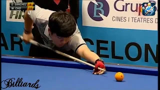 Billiards 3 Cushion Barcelona Billar 3 Bandes Dani Sánchez vs Cho Myung Woo 조 명우