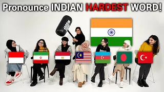 Muslim Pronounce INDIAN HARDEST WORD! Can you do it?