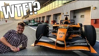 My First DRIVE in 2001 F1 Car!! *YOU CAN DRIVE*