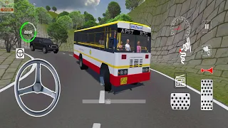 APSRTC Saptagiri Bus Driving in Temple Bus Driver - Simulation Android Gameplay Videos | Bus Games