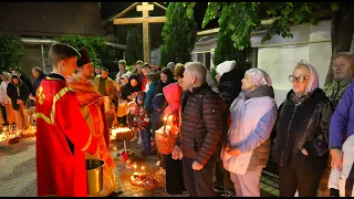 Христос Воскресе! Освящение куличей и пасок в Свято-Покровском храме города Судак. 2024