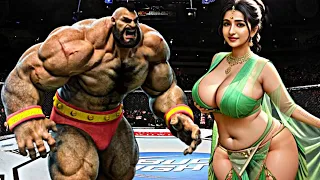 🔥WWE 2K23 | Zangief vs Lakshmi Shahaji : WWE2K Feb 6, 2024