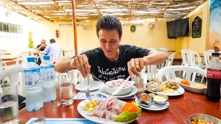 Tour of Miraflores - PERUVIAN FOOD LUNCH, Ocean Views + Great Coffee! | Lima, Peru