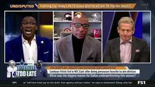 Eric Dickerson reacts to Cowboys finish 3rd in NFC East after being preseason favorite win division