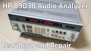 HP 8903B Audio Analyzer Teardown