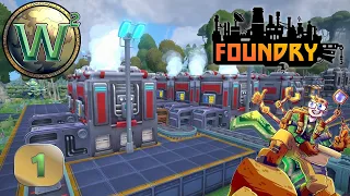 Foundry - Early Access Start - Let's Play, Stream - Episode 1