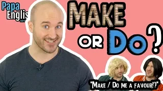 MAKE or DO? Learn English