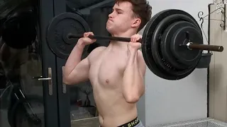 My First 60KG Strict Press EVER - 1 Rep Max