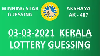 Kerala lottery guessing today 03-03-2021