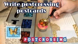 Postcrossing | Postcrossing with me | Write postcrossing postcards | Anna Byo