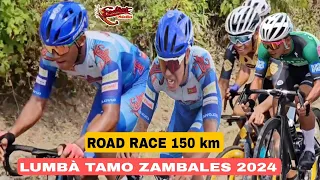 Lumbà Tamo Zambales 2024 Road Race 150 km  Navarra Umatras sa Ahon