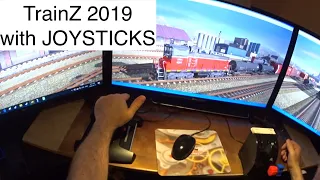 TrainZ 2019 with a Joystick ! Finally feels like a simulator