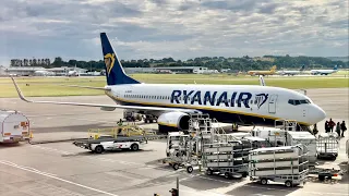 Полёт Лондон - Эдинбург Ryanair Boeing 737-800