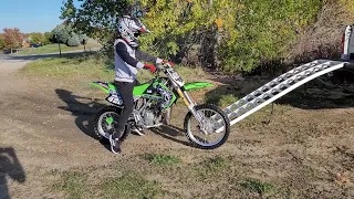 KX 85 Ethan Starting