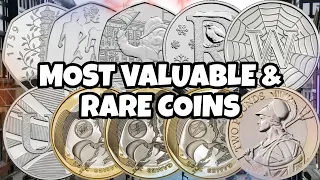 Top 10 Queen Elizabeth II's Most Valuable & Rare Coins worth as much as £250 in UK circulation