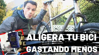 CÓMO BAJAR de 10kg tu BICI - Los MEJORES COMPONENTES