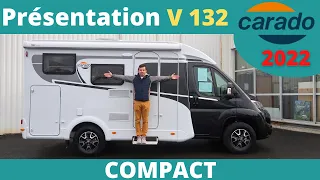 + COURT qu'un FOURGON ! Présentation Profilé Compact CARADO V132 modèle 2022 *Instant Camping-Car*