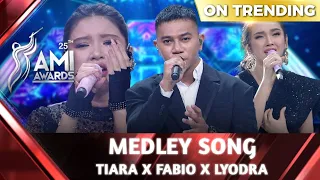 Tiara X Fabio X Lyodra - Medley Song | 25th AMI Awards 2022