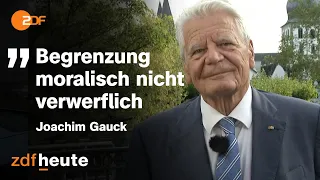 Gauck plädiert für Begrenzung von Zuwanderung | Berlin direkt