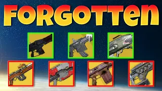 Destiny 1 Weapons That Have Not Returned In Destiny 2