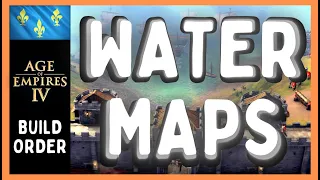 WATER MAPS Build Order | Age of Empires 4 French Build Order