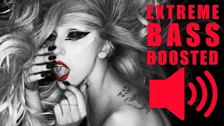 Lady Gaga - The Edge Of Glory (BASS BOOSTED EXTREME)🔊🔥💯