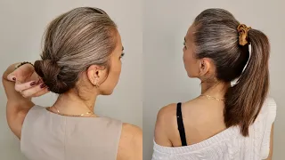 2 Easy Hairstyles You Can Do On Yourself 🔥