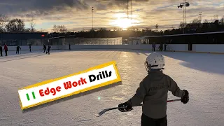 11 Edge Work Drills to Improve Skating Skills - 8 years old