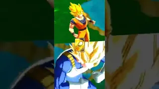 SSJ Goku VS SSJ Vegeta (COOLER MOVIE) - Dragon Ball Legends #shorts