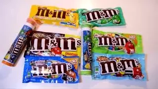 M&M's Collection Candy Unboxing