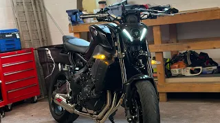 2023 MT09…. Dominator HP3 exhaust