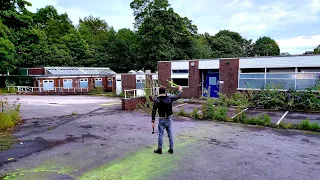 Exploring Abandoned Springwell Academy - Caught By Police - Leeds - Abandoned Places UK