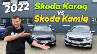 Nowa Skoda Karoq 2022 vs Skoda Kamiq