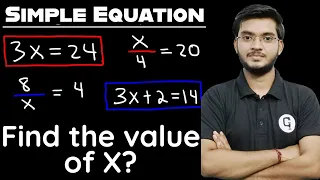 Simple Equation | How to find the Value of x? | Genius Learning Point