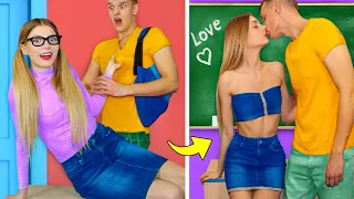 HOW TO BECOME POPULAR? Funny School Life and Hacks by Mr Degree! SCHOOL