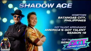 Shadow Ace Full Performance & Intro Semi Final Week 2 | AGT Fantasy League 2024 S01E06