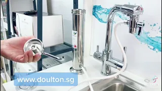 Doulton Dbs Biotect ultra drinking water purifier system setup demo