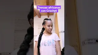 trenzas africanas con Crochet. Pronto nuevo video. #trenzas #tips #alemania