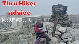 Advice from an Appalachian Trail Thru hiker #appalachiantrail