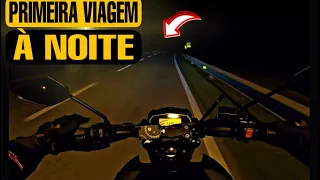 MOTORCYCLE TRAVEL AT NIGHT | Yamaha Fazer 250