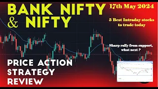 5 Best Intraday stocks | 17th May  2024 | stocks to buy today | with detail analysis